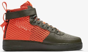 Nike SF 空軍 1 中筒 卡其綠 極致深紅 AA7345-300 Shop Nike SF 空軍 1 中筒 卡其綠 極致深紅 AA7345-300