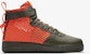Nike SF Air Force 1 Mid Cargo Khaki Total Crimson AA7345-300