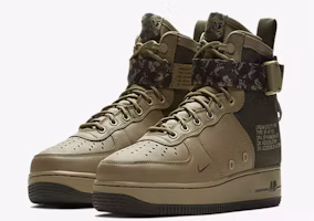 Order Nike SF Air Force 1 Mid Pilz Braun 917753-201