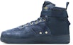 Lookbook Nike SF Air Force 1 Mid Obsidian Metallic Gold 917753-400