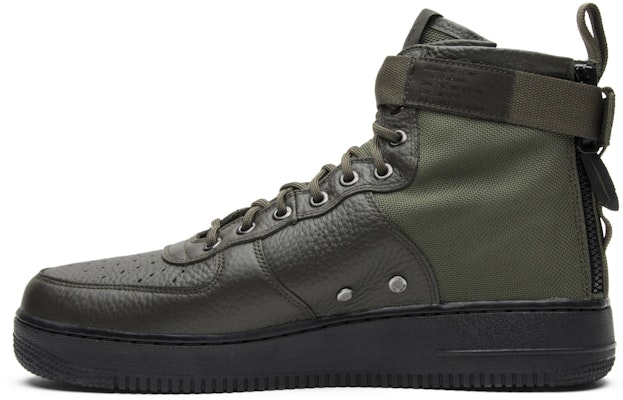 Nike SF Air Force 1 Mid Sequoia 917753-300 Hijau Taktikal Lookbook Nike SF Air Force 1 Mid Sequoia 917753-300 Hijau Taktikal