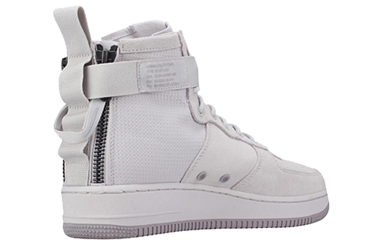 Lookbook 耐克 SF Air Force 1 中帮麂皮 '广域灰' AJ9502-001