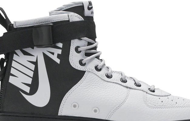 Sf air force 1 best sale mid wolf grey black