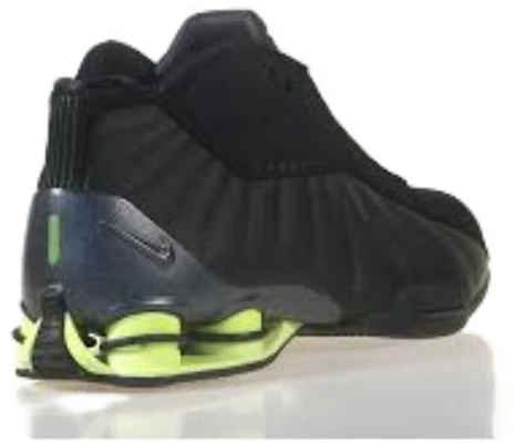 耐克 Shox BB4 HOH '黑电' 运动鞋 376918-011 Lookbook 耐克 Shox BB4 HOH '黑电' 运动鞋 376918-011