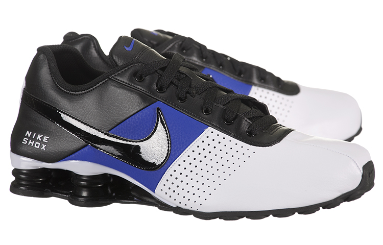 Order Nike Shox Deliver Lage Top Blauw/Zwart Sneakers 317547-116