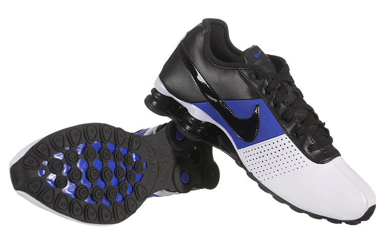 Lookbook 耐克 Shox Deliver 低帮蓝黑色 317547-116