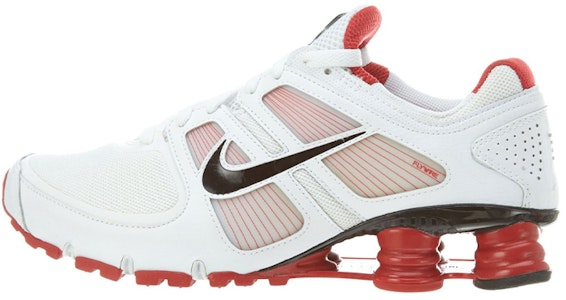 Nike Shox M1 休閒 透氣減震防滑 低筒 跑步鞋 男款 白紅色 Buy Nike Shox M1 休閒 透氣減震防滑 低筒 跑步鞋 男款 白紅色