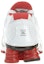Shop Nike Shox M1 Low-Top Putih/Merah 347769-161