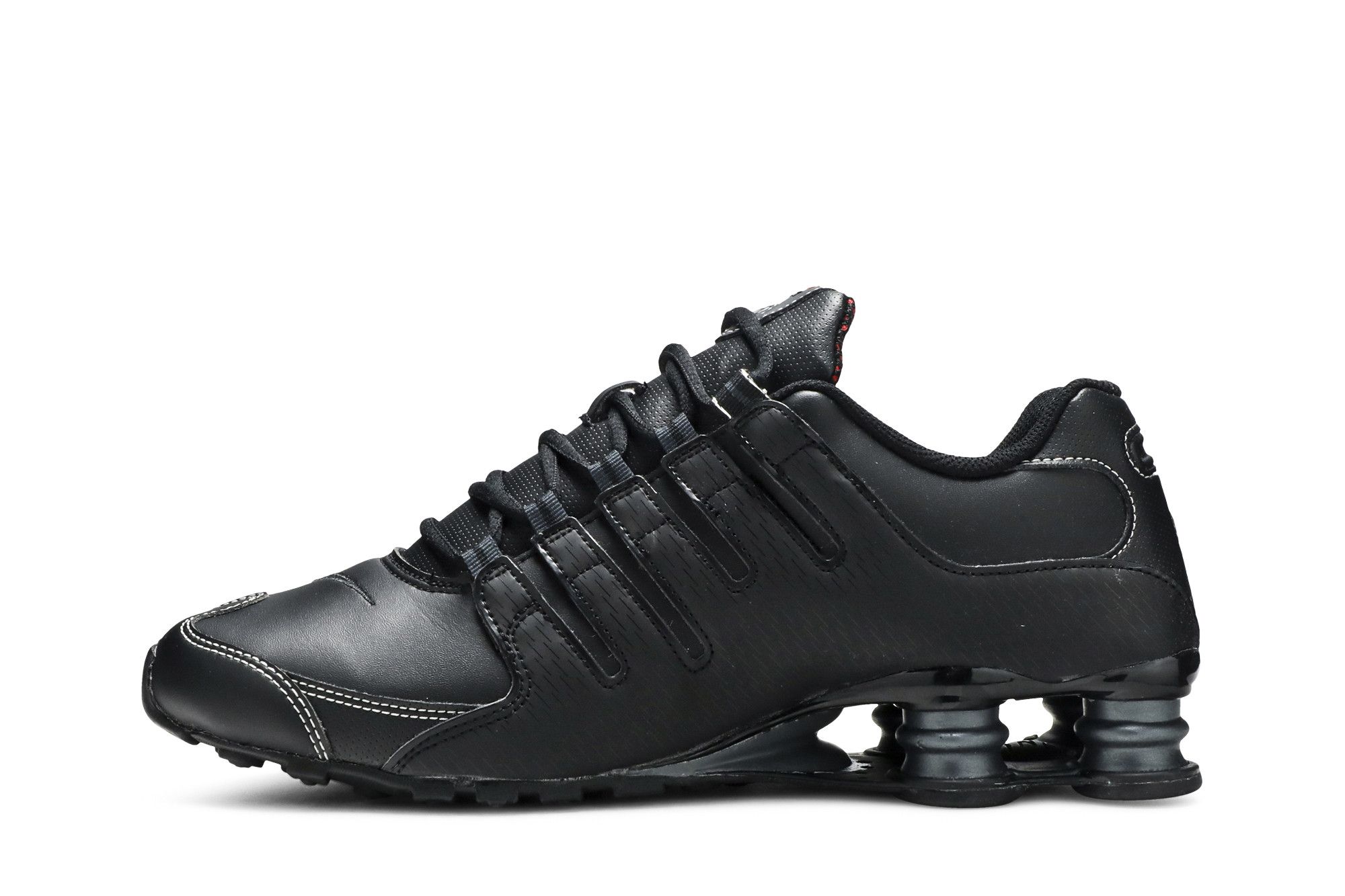 Shop Nike Shox NZ ''Nero Varsity Rosso'' 378341-017