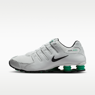 Nike Shox NZ Gray Fog/Stadium Green/Fur/Black IQ8263-001