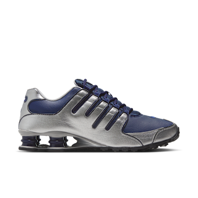 Lookbook Nike Shox NZ Midnight Navy/Metallic Silver/Black 378341-402