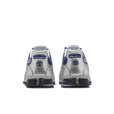 Details for Nike Shox NZ Midnight Navy/Metallic Silver/Black 378341-402
