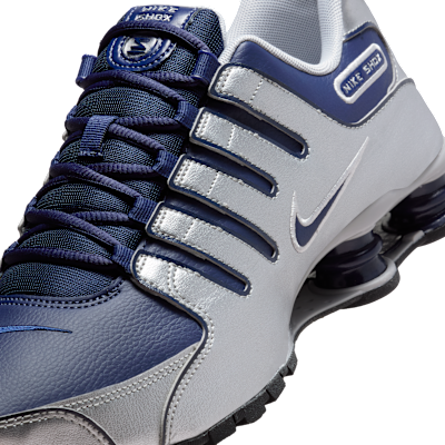 Sizing Nike Shox NZ Midnight Navy/Metallic Silver/Black 378341-402