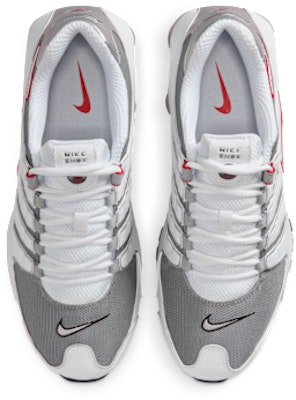 Nike Shox NZ 白/運動紅/冷灰/金屬銀 男/女運動鞋 378341-104 Shop Nike Shox NZ 白/運動紅/冷灰/金屬銀 男/女運動鞋 378341-104