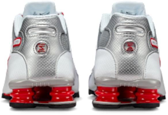 Nike Shox NZ 白/運動紅/冷灰/金屬銀 男/女運動鞋 378341-104 Details for Nike Shox NZ 白/運動紅/冷灰/金屬銀 男/女運動鞋 378341-104