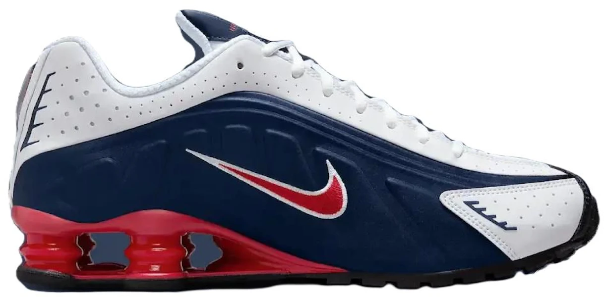 Nike Shox R4 2025 '美國配色' HQ1988-400 Lookbook Nike Shox R4 2025 '美國配色' HQ1988-400