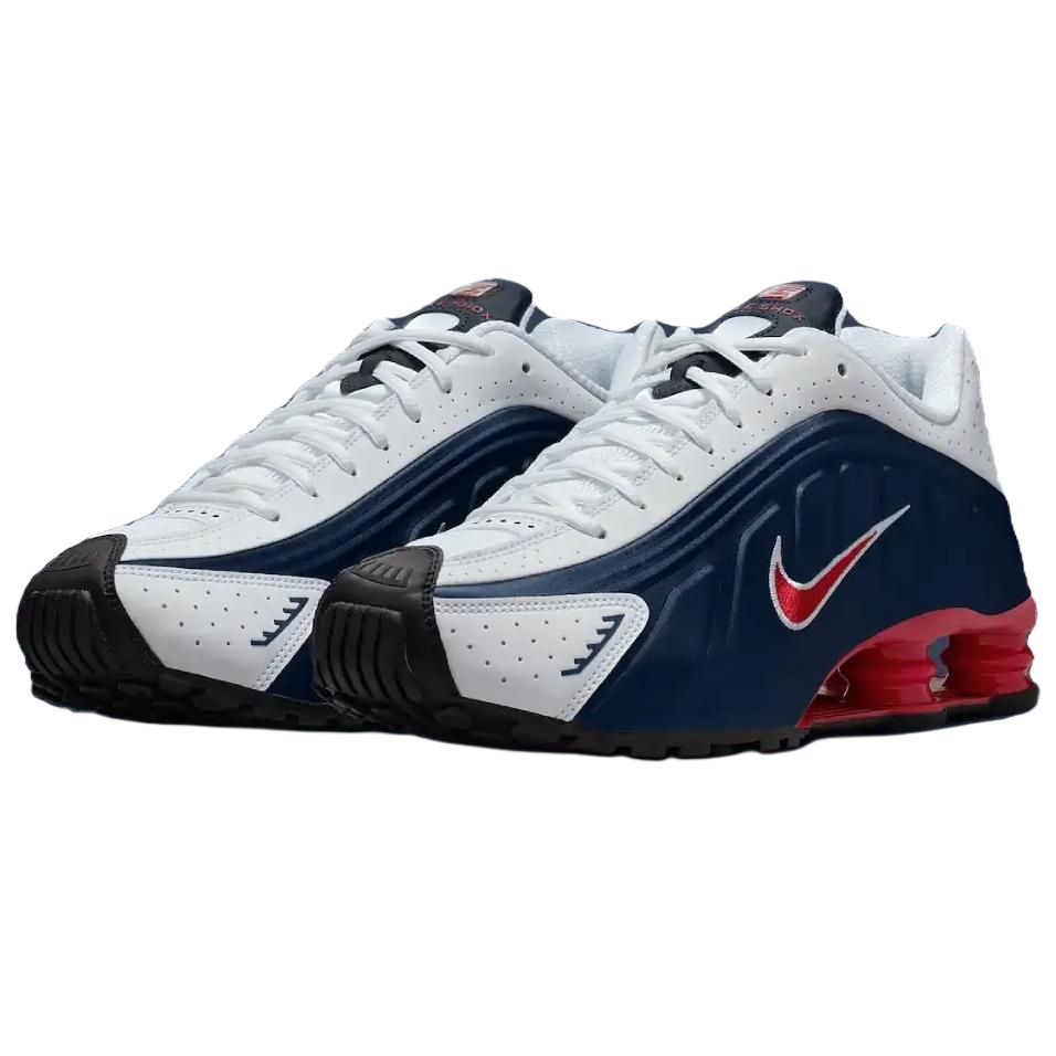 Shop Nike Shox R4 2025 '美國配色' HQ1988-400