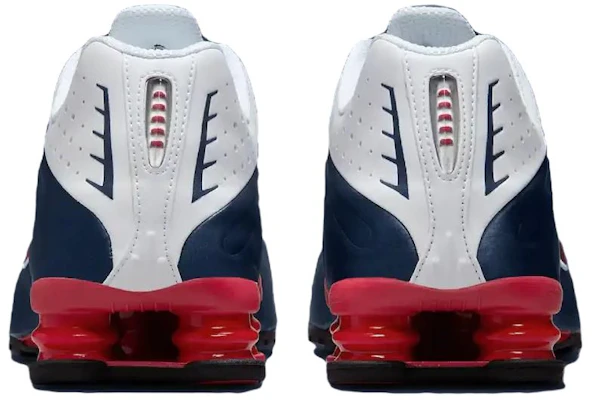 Nike Shox R4 2025 '美國配色' HQ1988-400 Details for Nike Shox R4 2025 '美國配色' HQ1988-400