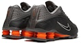 Shop Nike Shox R4 'Anthracite Total Orange' Lelaki Wanita Kasut Sukan 104265-054