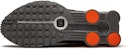 Nike Shox R4 'Anthracite Total Orange' Lelaki Wanita Kasut Sukan 104265-054
