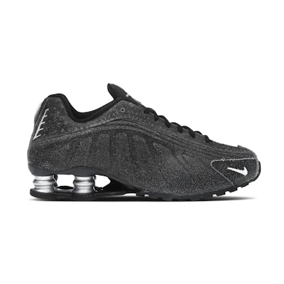 Nike Shox R4 'Black Distressed Leather'