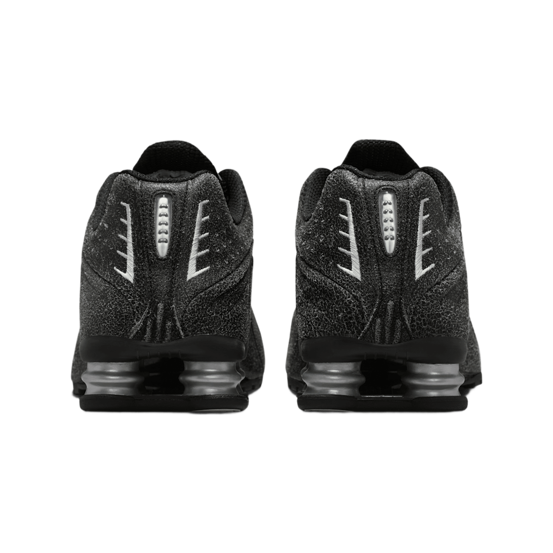 Lookbook Nike Shox R4 ''Kulit Hitam Distressed'' IO4544-002