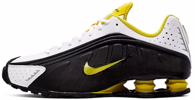 Nike Shox R4 'Black Dynamic Yellow' 104265-048 Nike Shox R4 'Black Dynamic Yellow' 104265-048