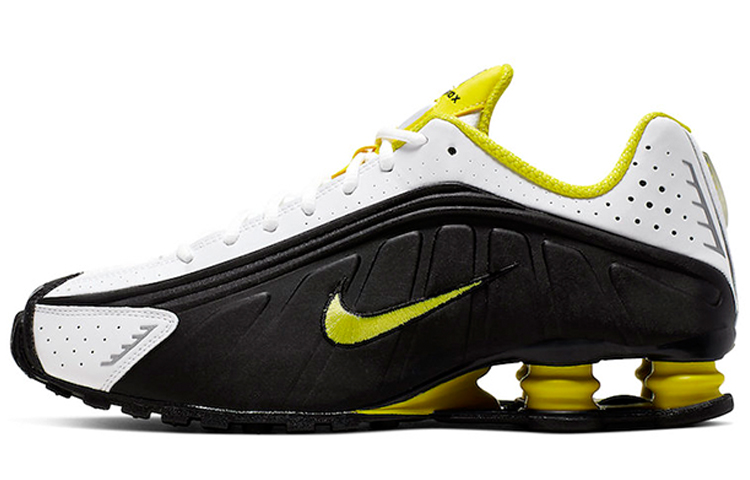 Buy 耐克 Shox R4 '黑色动感黄' 104265-048