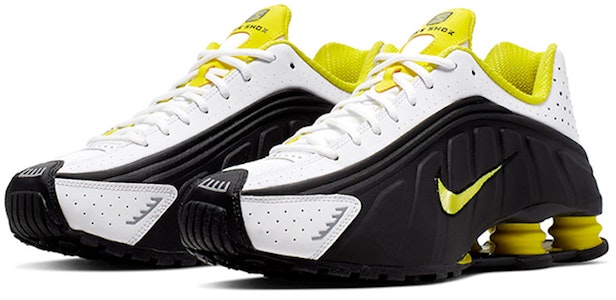 Nike Shox R4 'Hitam Kuning Dinamis' 104265-048 Order Nike Shox R4 'Hitam Kuning Dinamis' 104265-048