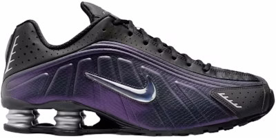 Nike Shox R4 'Black Metallic Silver Purple Dynasty' IO4546-002 Nike Shox R4 'Black Metallic Silver Purple Dynasty' IO4546-002