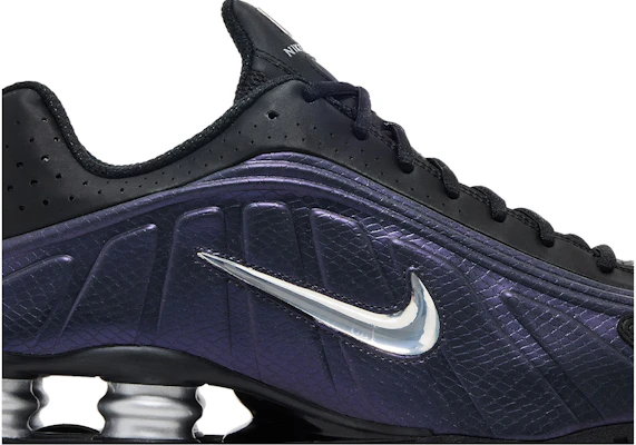 Nike Shox R4 Hitam Perak Metalik Ungu Dynasty IO4546-002 Order Nike Shox R4 Hitam Perak Metalik Ungu Dynasty IO4546-002