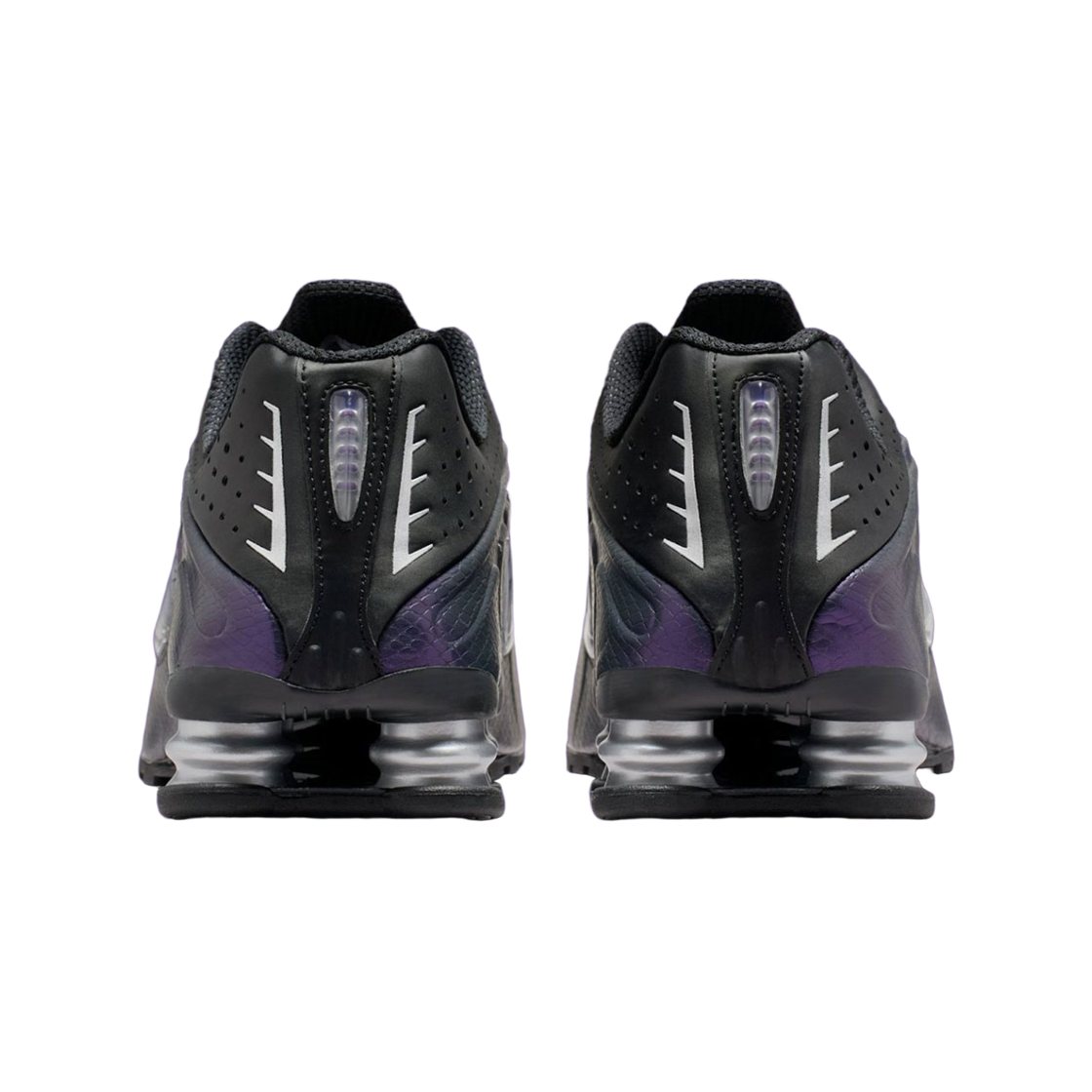 Lookbook Nike Shox R4 黑銀紫王朝 IO4546-002