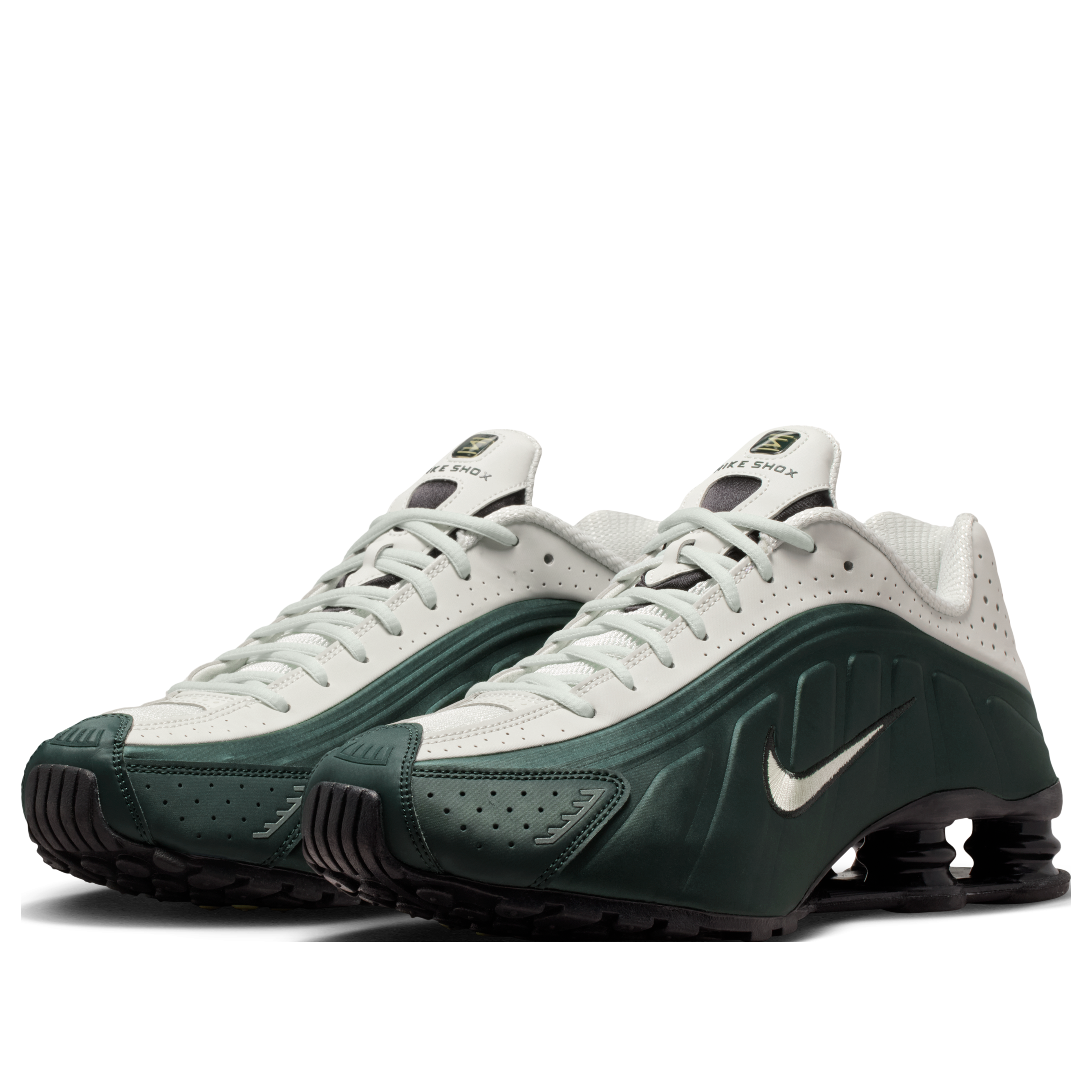 Shop 耐克Shox R4 ''黑色云杉橄榄光晕'' HQ1988-300