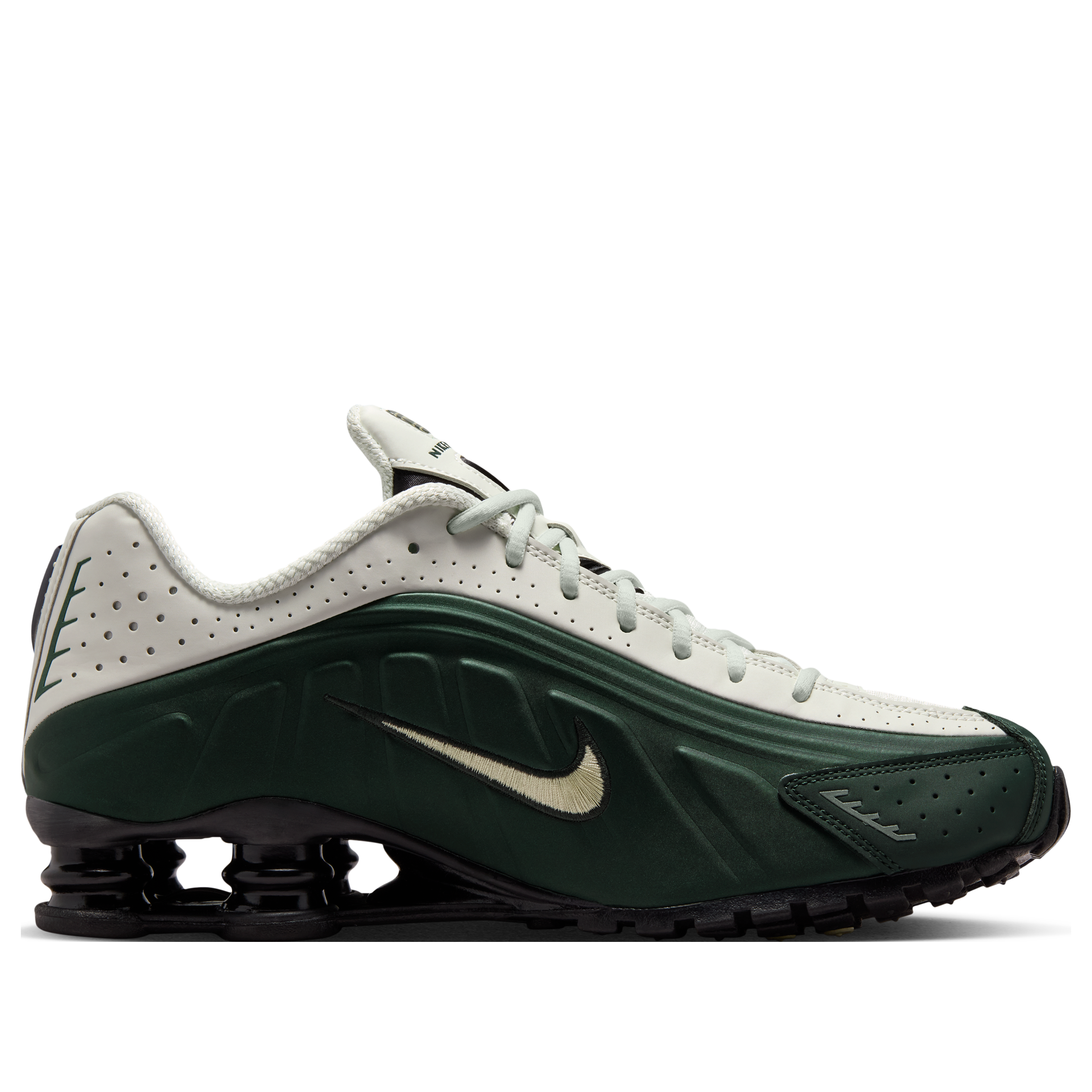 Details for 耐克Shox R4 ''黑色云杉橄榄光晕'' HQ1988-300