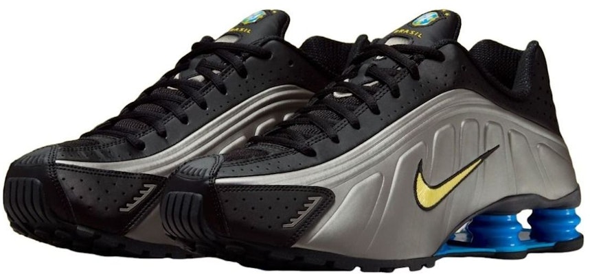 Nike Shox R4 ''Brazil'' - Kasut Ikonik Nike Shox Warna Inspirasi Brazil IO8134-001 Order Nike Shox R4 ''Brazil'' - Kasut Ikonik Nike Shox Warna Inspirasi Brazil IO8134-001