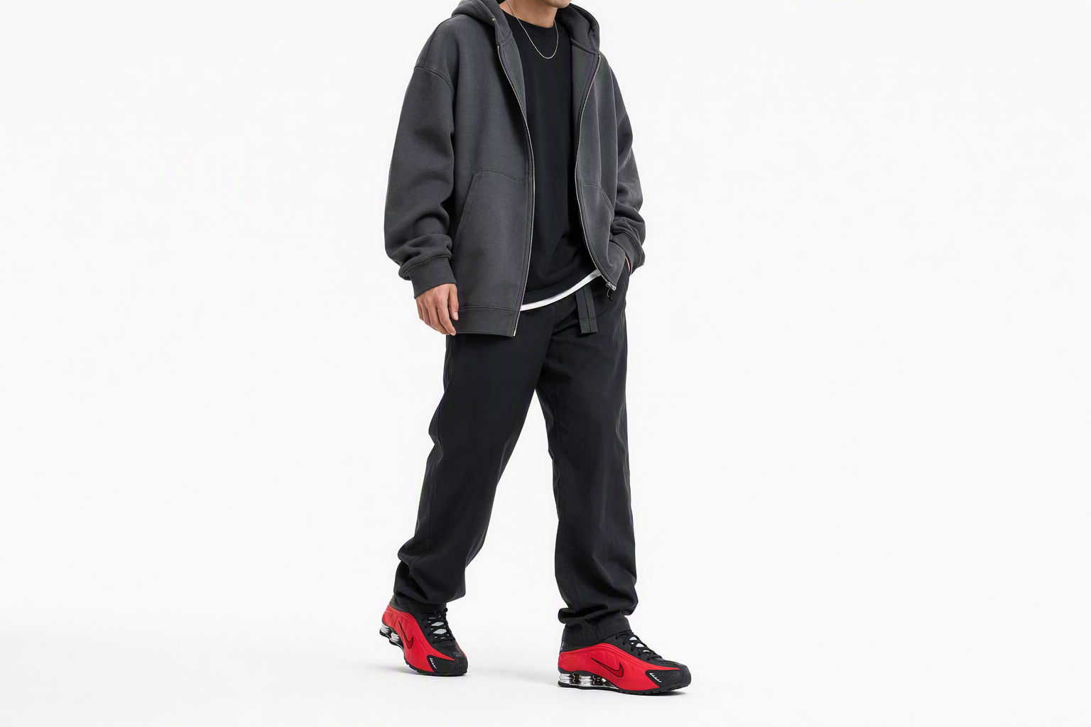 Order Nike Shox R4「紅黑配色」 HQ1988-600