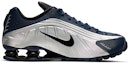 Order Nike Shox R4 'Midnight Navy' Lelaki Wanita Kasut Sukan 104265-405