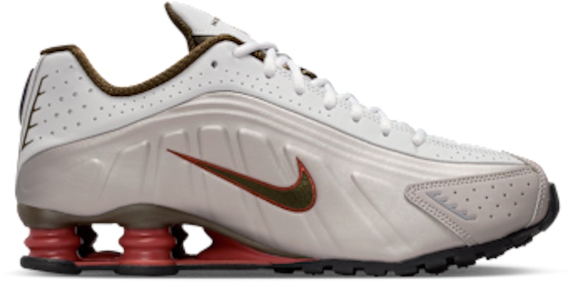 Nike Shox R4 Zapatillas para Correr Gris/Durazno Polvoriento/Gris/Avellana Oscura HQ1988-010 Lookbook Nike Shox R4 Zapatillas para Correr Gris/Durazno Polvoriento/Gris/Avellana Oscura HQ1988-010