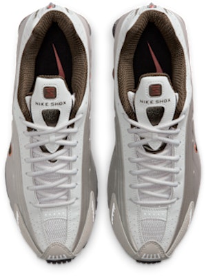 Nike Shox R4 Zapatillas para Correr Gris/Durazno Polvoriento/Gris/Avellana Oscura HQ1988-010 Shop Nike Shox R4 Zapatillas para Correr Gris/Durazno Polvoriento/Gris/Avellana Oscura HQ1988-010