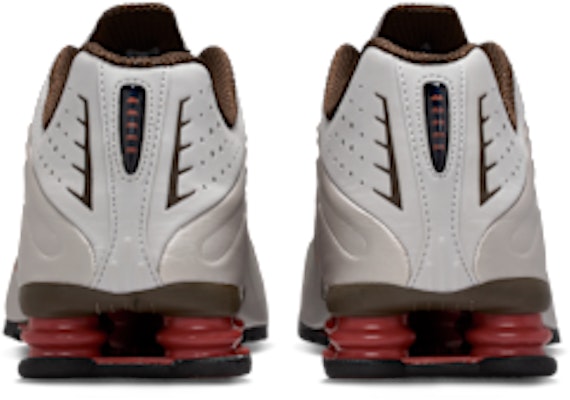 Nike Shox R4 Zapatillas para Correr Gris/Durazno Polvoriento/Gris/Avellana Oscura HQ1988-010 Details for Nike Shox R4 Zapatillas para Correr Gris/Durazno Polvoriento/Gris/Avellana Oscura HQ1988-010