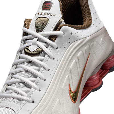 Sizing Nike Shox R4 Zapatillas para Correr Gris/Durazno Polvoriento/Gris/Avellana Oscura HQ1988-010