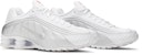 Nike Shox R4 'Putih Metalik' 104265-131