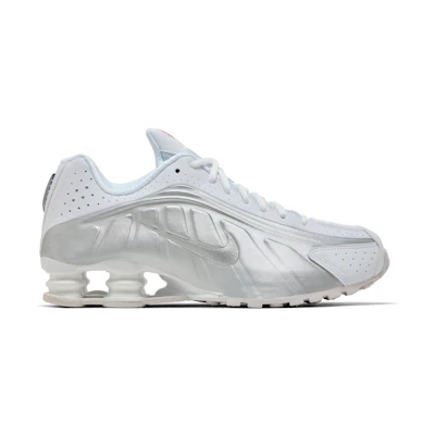 Nike Shox R4 'White Metallic Silver'