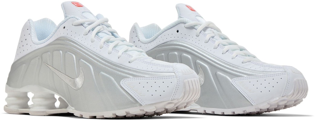 Nike Shox R4 'White Metallic Silver' HQ1988-101 Cheap Nike Shox R4 'White Metallic Silver' HQ1988-101