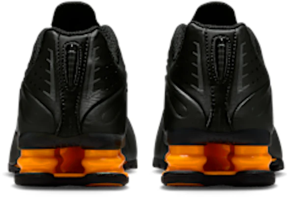(JR) Nike Shox R4 黑色/金屬深灰/亮橙 CW2626-007 Details for (JR) Nike Shox R4 黑色/金屬深灰/亮橙 CW2626-007