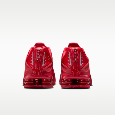 Details for 나이키 쇼크스 R4 짐 레드/메탈릭 실버 IQ0608-687