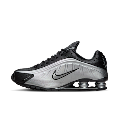 Nike Shox R4 Metallic Silver/Black/Metallic Silver/Metallic Silver HQ1988-007