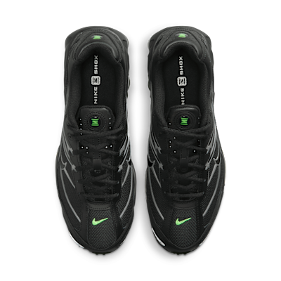 Shop Nike Shox R4 Ride 2 Hitam/Anthracite/Kelabu Sejuk/Perak Pantul IQ0294-010