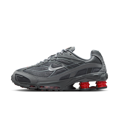Buy Nike Shox R4 Ride 2 Kelabu Asap/Merah Universiti/Kelabu Besi/Perak Metalik IM5999-084