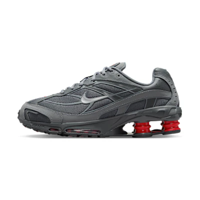 Nike Shox R4 Ride 2 Smoke Gray/University Red/Iron Gray/Metallic Silver